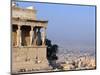 Carytids of Acropolis Overlooking Athens-Ron Watts-Mounted Photographic Print