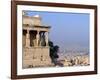 Carytids of Acropolis Overlooking Athens-Ron Watts-Framed Photographic Print