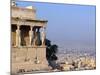 Carytids of Acropolis Overlooking Athens-Ron Watts-Mounted Photographic Print