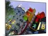 Casa Balli, Gaudi Architecture, and Street Signs, Barcelona, Spain-Gavin Hellier-Mounted Photographic Print