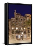 Casa Batllo, Antonio Gaudi, Modernisme, UNESCO World Heritage Site, Passeig de Gracia, Eixample, Ba-Markus Lange-Framed Stretched Canvas