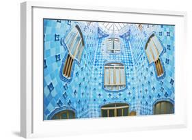 Casa Batllo, Barcelona, Catalonia, Spain-Marco Simoni-Framed Photographic Print