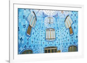 Casa Batllo, Barcelona, Catalonia, Spain-Marco Simoni-Framed Photographic Print