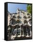 Casa Batllo by Antoni Gaudi, UNESCO World Heritage Site, Passeig De Gracia, Barcelona, Spain, Europ-Sergio Pitamitz-Framed Stretched Canvas