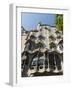 Casa Batllo by Antoni Gaudi, UNESCO World Heritage Site, Passeig De Gracia, Barcelona, Spain, Europ-Sergio Pitamitz-Framed Photographic Print