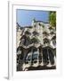 Casa Batllo by Antoni Gaudi, UNESCO World Heritage Site, Passeig De Gracia, Barcelona, Spain, Europ-Sergio Pitamitz-Framed Photographic Print