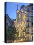 Casa Batllo (By Gaudi), Passeig De Gracia, Barcelona, Spain-Jon Arnold-Stretched Canvas