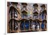 Casa Batllo Gaudi, Barcelona, Spain-George Oze-Framed Photographic Print