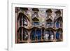 Casa Batllo Gaudi, Barcelona, Spain-George Oze-Framed Photographic Print