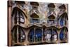 Casa Batllo Gaudi, Barcelona, Spain-George Oze-Stretched Canvas