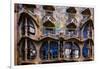 Casa Batllo Gaudi, Barcelona, Spain-George Oze-Framed Premium Photographic Print