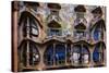 Casa Batllo Gaudi, Barcelona, Spain-George Oze-Stretched Canvas