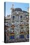 Casa Batllo, UNESCO World Heritage Site, Barcelona, Catalonia, Spain, Europe-Mark Mawson-Stretched Canvas