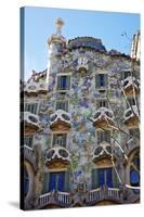 Casa Batllo, UNESCO World Heritage Site, Barcelona, Catalonia, Spain, Europe-Mark Mawson-Stretched Canvas