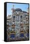 Casa Batllo, UNESCO World Heritage Site, Barcelona, Catalonia, Spain, Europe-Mark Mawson-Framed Stretched Canvas