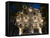 Casa Battlo, Barcelona, Spain-Peter Adams-Framed Stretched Canvas