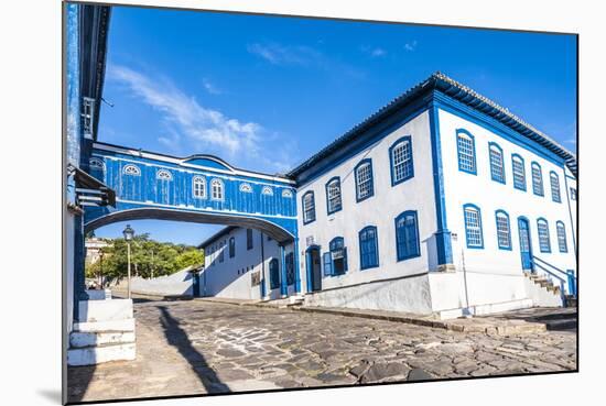 Casa Da Gloria, Diamantina, UNESCO World Heritage Site, Minas Gerais, Brazil, South America-Gabrielle and Michael Therin-Weise-Mounted Photographic Print