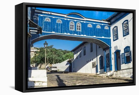 Casa Da Gloria, Diamantina, UNESCO World Heritage Site, Minas Gerais, Brazil, South America-Gabrielle and Michael Therin-Weise-Framed Stretched Canvas
