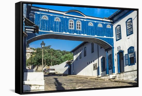 Casa Da Gloria, Diamantina, UNESCO World Heritage Site, Minas Gerais, Brazil, South America-Gabrielle and Michael Therin-Weise-Framed Stretched Canvas