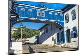 Casa Da Gloria, Diamantina, UNESCO World Heritage Site, Minas Gerais, Brazil, South America-Gabrielle and Michael Therin-Weise-Mounted Photographic Print