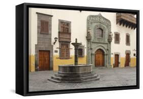 Casa De Colon, Las Palmas, Gran Canaria, Canary Islands, Spain-Peter Thompson-Framed Stretched Canvas
