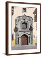 Casa De Colon, Vegueta Old Town, Las Palmas, Gran Canaria, Canary Islands, Spain, Europe-Markus Lange-Framed Photographic Print