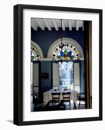 Casa De Diego Velazquez, Oldest House in Cuba, Santiago De Cuba, Cuba, West Indies, Central America-R H Productions-Framed Photographic Print