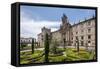 Casa De La Inmaculada, Santiago de Compostela, A Coruna, Galicia, Spain, Europe-Michael Snell-Framed Stretched Canvas