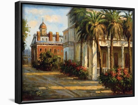 Casa De Palmera-Enrique Bolo-Framed Art Print