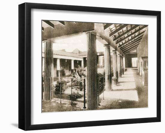 Casa Degli Amorini Dorati, Pompeii, Italy, C1900s-null-Framed Giclee Print