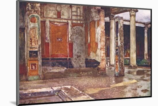 Casa Dei Vettii-Pompeii-Alberto Pisa-Mounted Photographic Print