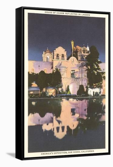 Casa del Prado, Balboa Park, San Diego, California-null-Framed Stretched Canvas