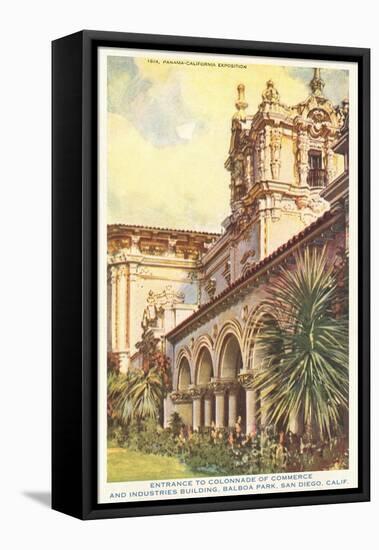 Casa del Prado, Balboa Park, San Diego, California-null-Framed Stretched Canvas