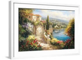 Casa dell'Oceano-Paline-Framed Art Print