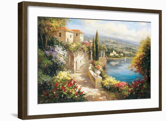 Casa dell'Oceano-Paline-Framed Art Print