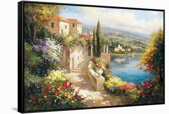 Casa dell'Oceano-Paline-Framed Stretched Canvas