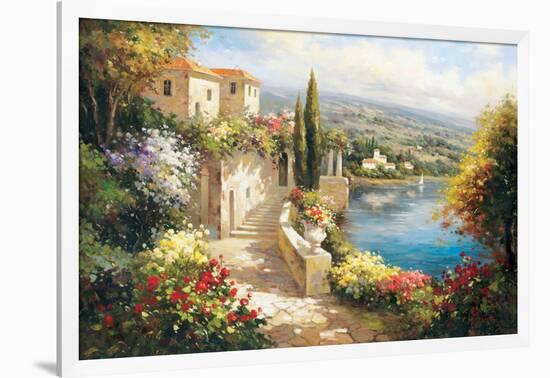 Casa dell'Oceano-Paline-Framed Art Print