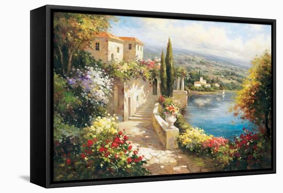 Casa dell'Oceano-Paline-Framed Stretched Canvas