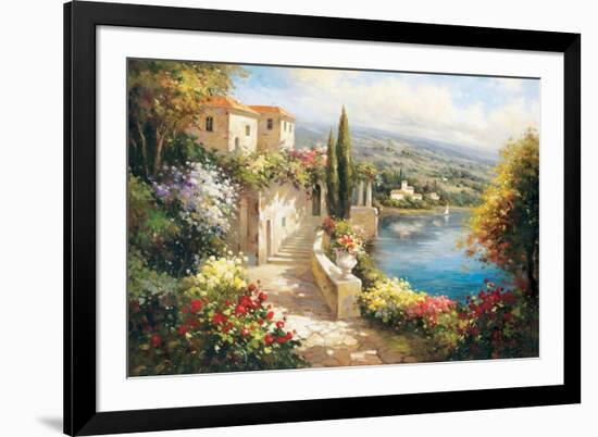 Casa dell'Oceano-Paline-Framed Art Print