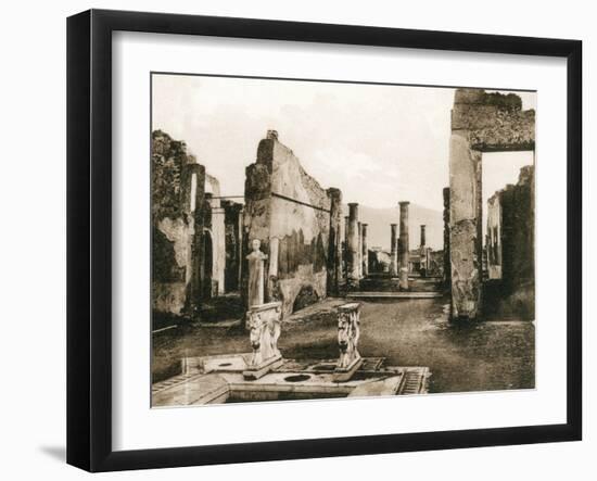 Casa Di Cornelio Rufo, Pompeii, Italy, C1900s-null-Framed Giclee Print