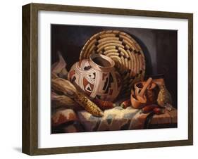 Casa Grande Pot-Maxine Johnston-Framed Art Print