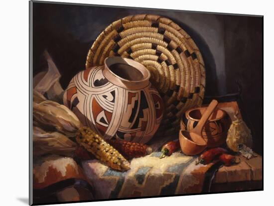 Casa Grande Pot-Maxine Johnston-Mounted Art Print