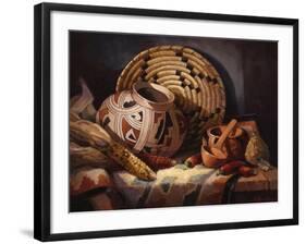 Casa Grande Pot-Maxine Johnston-Framed Art Print