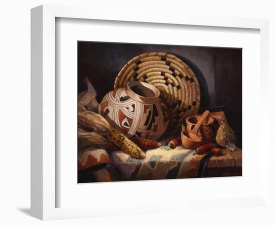 Casa Grande Pot-Maxine Johnston-Framed Art Print