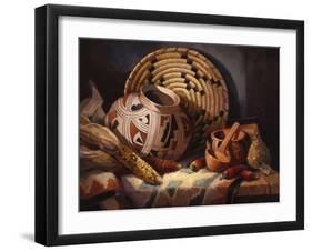 Casa Grande Pot-Maxine Johnston-Framed Art Print