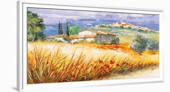 Casa in Collina-Luigi Florio-Framed Art Print