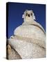 Casa Mila, Barcelona, Catalonia, Spain, Europe-Mark Mawson-Stretched Canvas