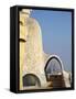 Casa Mila, Barcelona, Catalonia, Spain, Europe-Mark Mawson-Framed Stretched Canvas