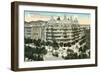 Casa Mila, Barcelona, Spain-null-Framed Premium Giclee Print