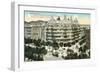 Casa Mila, Barcelona, Spain-null-Framed Art Print